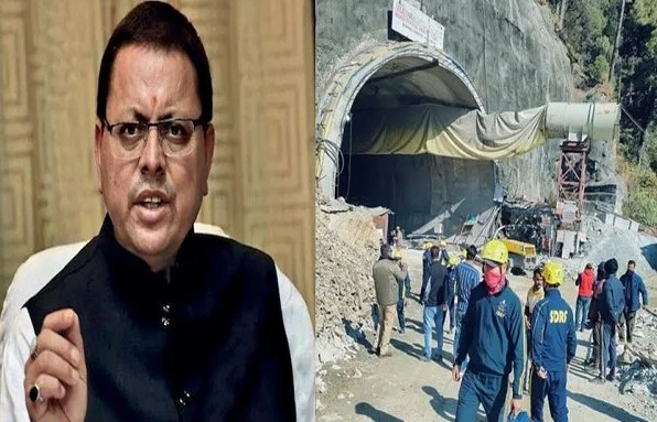 "Uttarkashi सुरंग बचाव: CM Dhami ने श्रमिकों को आश्वासन दिया, 12वें दिन के संचालन का निरीक्षण किया और चल रहे