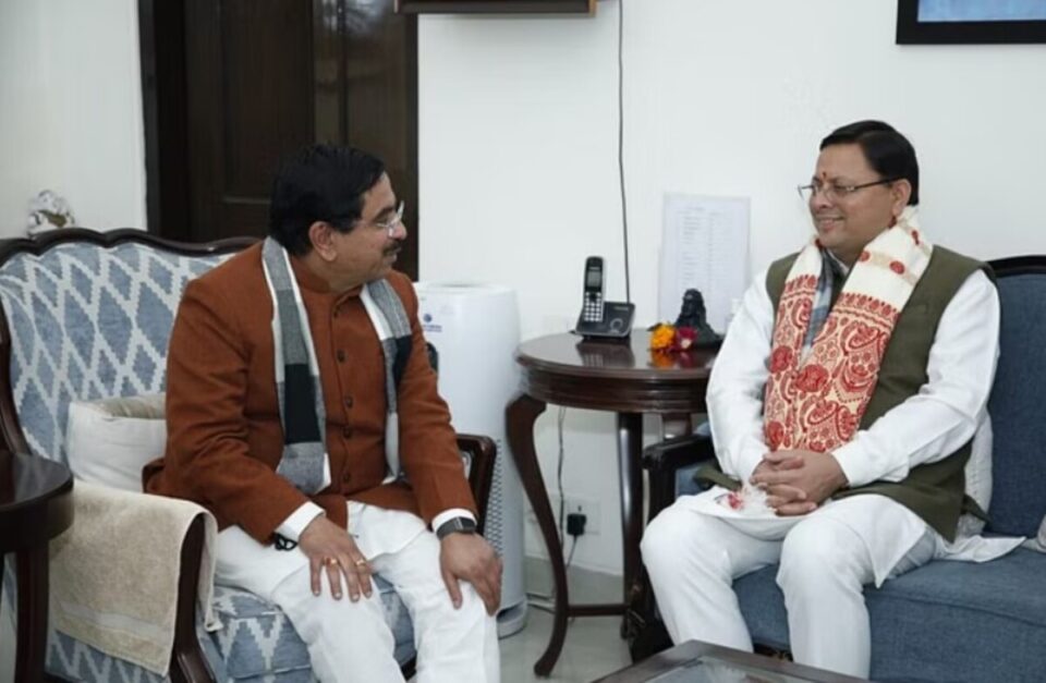 CM Dhami की Delhi यात्रा: प्रल्हाद जोशी से मिलकर थर्मल पावर स्टेशन के लिए Uttarakhand को कोल ब्लॉक का आवंटन करने की मांग की